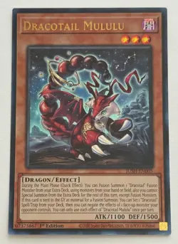 Yu-Gi-Oh! Dracotail Mululu (JUSH-EN005) Ultra Rare - Image 1