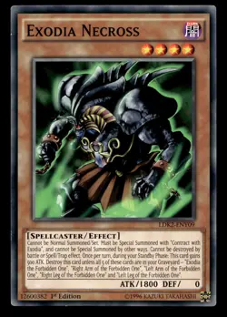 Exodia Necross LDK2-ENY09 Common Legendary Decks II Yu-Gi-Oh NM - Image 1