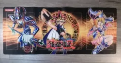 Yu-Gi-Oh! Dark Magician Dark Magician Girl Game Mat Official Playmat Preowned - Image 1