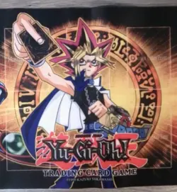 Yu-Gi-Oh! Dark Magician Dark Magician Girl Game Mat Official Playmat Preowned - Image 3
