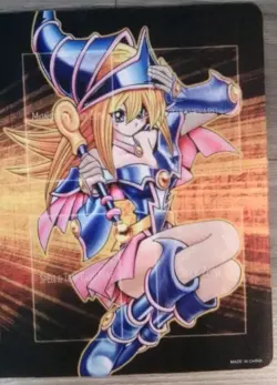 Yu-Gi-Oh! Dark Magician Dark Magician Girl Game Mat Official Playmat Preowned - Image 4