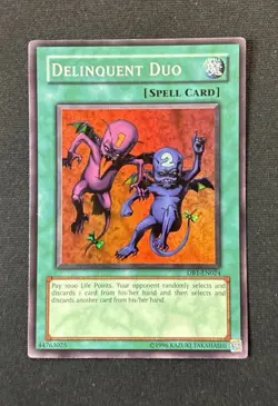 Delinquent Duo #DB1-EN024 Dark Beginning 1 Unlimited See Description - Image 1