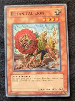 Botanical Lion - CSOC-EN099 - Unlimited L/MP Super Rare - Image 1