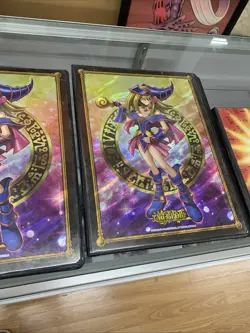 Konami YuGiOh Dark Magician Girl & Motorcycle Girl Binders Lot - Image 4