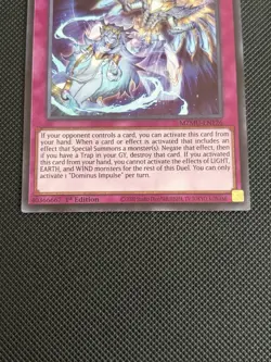 Yu-Gi-Oh! TCG Konami Dominus Impulse Trap Maze of Muertos 1st Ed MZMU-EN126 - Image 3