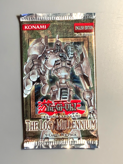 yugioh The Lost Millennium 1st Edition packs Factory Sealed - Image 1