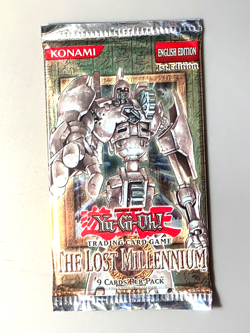 yugioh The Lost Millennium 1st Edition packs Factory Sealed - Image 2
