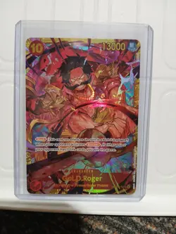 One Piece CCG Gol.D.Roger SEC OP09-118 - Emperors In The New World English NM - Image 1