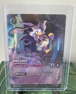 ENCHANTED - Donald Duck - Flustered Sorcerer [209/204] Disney Lorcana Archazia’s - Image 3