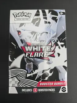 Pokemon TCG Scarlet and Violet White Flare Booster Bundle Box NEW FACTORY SEALED - Image 1