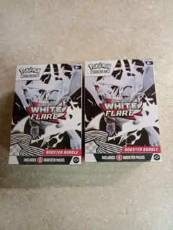 Pokemon TCG: White Flare Booster Bundles, Set of 2 NEW & SEALED - Image 1