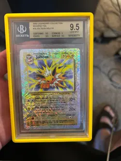 Pokemon Legendary Collection Reverse Holo Jolteon #14/110 BGS 9.5 GEM MINT - Image 1