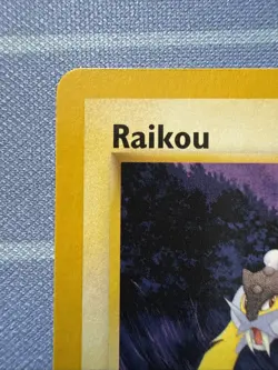 Raikou 22/64 Neo Revelation Rare Vintage WOTC 2001 Pokemon Card - Image 2
