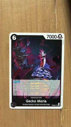 Gecko Moria R PRB02-013 Premium Booster The Best Vol. 2 Foil One Piece Card Game - Image 1
