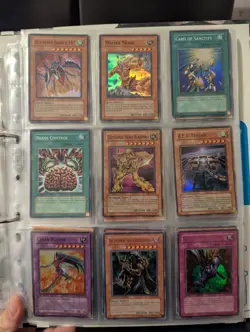 Yu-Gi-Oh GX Super Rare Card Lot 1st Ed + Limited NM Bladedge Brain Control NM/EX - Image 1