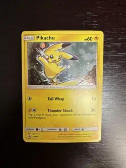 Pikachu SM98 Black Star Promo Pokemon Card - Image 1