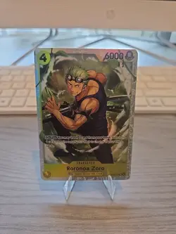 Roronoa Zoro SR OP15-113 ENGLISH ONE PIECE Card Adventure on KAMI’s Island OP15 - Image 2