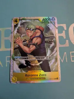 Roronoa Zoro SR OP15-113 ENGLISH ONE PIECE Card Adventure on KAMI’s Island OP15 - Image 1