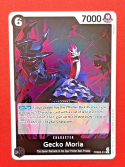 Gecko Moria R PRB02-013 One Piece Card Game The Best Vol. 2 Premium Booster – NM - Image 1