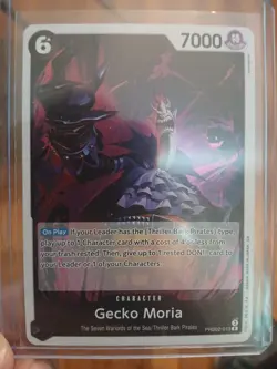 Gecko Moria R PRB02-013 Premium Booster The Best Vol. 2 Foil One Piece Card Game - Image 1