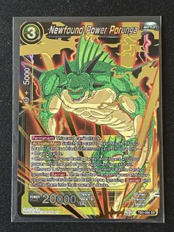 Dragon Ball Super Card Game Newfound Power Porunga SR Foil Card TB3-066 - Image 1