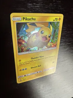 Pikachu SM76 Black Star Promo Pokemon Card - Image 2