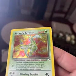 Pokemon Rocket's Scyther Gym Heroes Holo Rare 013/132 2000 Card - Image 3