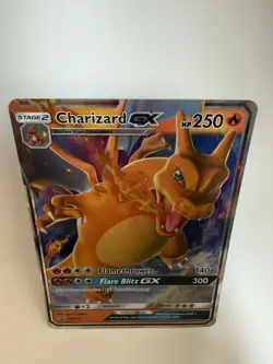 Pokemon Card TCG - Charizard GX SM211 Black Star Promo Sun & Moon Near Mint - Image 3