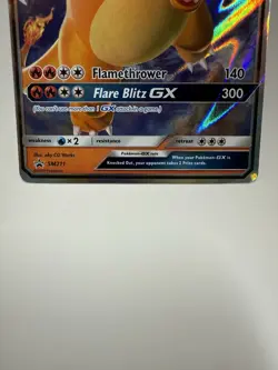 Pokemon Card TCG - Charizard GX SM211 Black Star Promo Sun & Moon Near Mint - Image 4