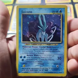 Pokemon Suicune Neo Revelation Holo Rare Card 14/64 - 2001 Nintendo - Image 1