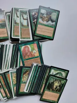 600+ Green card Bulk Lot. Magic the Gathering. Approx 3 lbs of cards. - Image 2