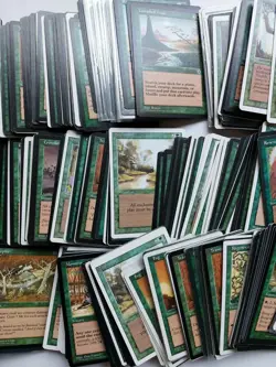 600+ Green card Bulk Lot. Magic the Gathering. Approx 3 lbs of cards. - Image 3
