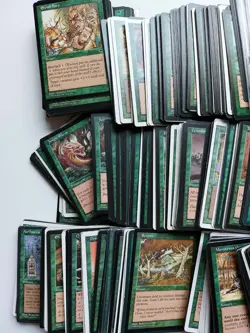 600+ Green card Bulk Lot. Magic the Gathering. Approx 3 lbs of cards. - Image 4