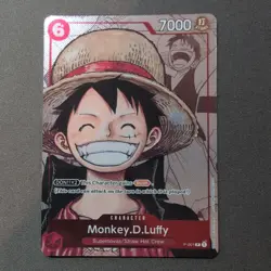 Monkey D Luffy P-001 25th Anniversary Collection Promo One Piece TCG Card - Image 1