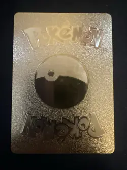 Scizor VMAX Rainbow HP320 Gold Foil Fan Art Display Card - Image 2