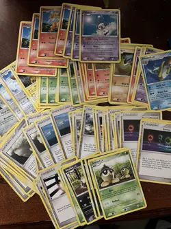Pokemon 200+ Card Lot D&P + Platinum Era LP/MP Vintage Bulk w/ Duplicates - Image 4
