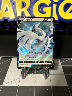 Lugia V SWSH301 Ultra Rare - SWSH Black Star Promo Pokemon Card - MP - Image 1