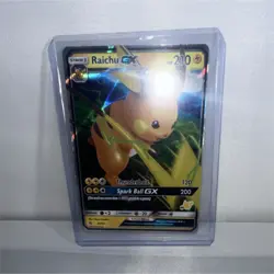 Pokemon Raichu GX Promo Battle Academy 020/068 Holo Stamped 210HP Trading Card - Image 1