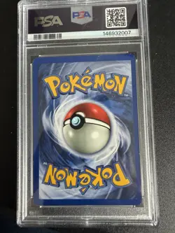 Pokemon TCG Yellow Cheeks Base Set Pikachu E3 Promo Card 58/102 PSA 6 - Image 3