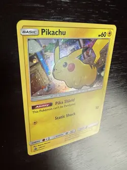 Pikachu SM157 Black Star Promo Pokemon Card - Image 2