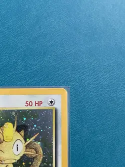 Meowth Promo 10 - Black Star GB Game Boy Stamped - Holo Rare Pokemon Card - NM - Image 3