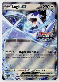 Miscellaneous Cards & Products #082/131 Lugia ex (Prismatic Evolutions Stamped) - Image 1