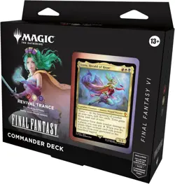 Magic the Gathering Final Fantasy VI Commander Deck Revival Trance, NewRippedBox - Image 1