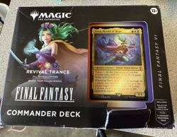 Magic the Gathering Final Fantasy VI Commander Deck Revival Trance, NewRippedBox - Image 2