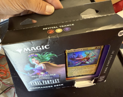 Magic the Gathering Final Fantasy VI Commander Deck Revival Trance, NewRippedBox - Image 3