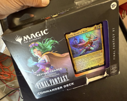 Magic the Gathering Final Fantasy VI Commander Deck Revival Trance, NewRippedBox - Image 4