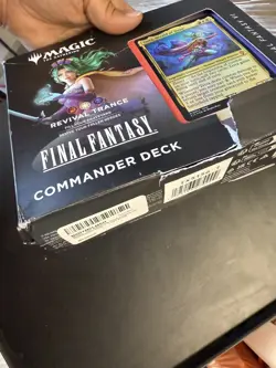 Magic the Gathering Final Fantasy VI Commander Deck Revival Trance, NewRippedBox - Image 5