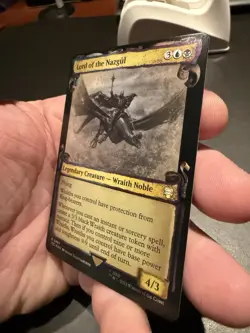 Lord of the Nazgul (Showcase Scrolls Foil) Lord of the Rings 467 NM - Image 3