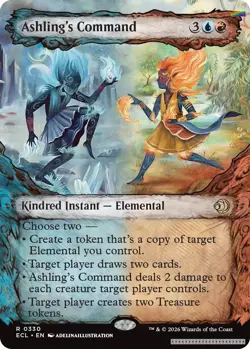 Ashling's Command (Showcase) [ECL - 330] - NM [Foil] TCG MTG - Image 1