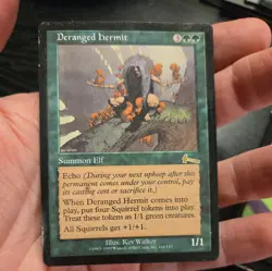 Deranged Hermit #101 (NM) Urza's Legacy ULG Magic MTG - Image 1